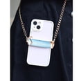 thumbnail image 2 of serony Phone Chain Strap Crossbody Adjustable Back Clip with Removable Metal Chain Cell Phone Accessories, 2 of 3
