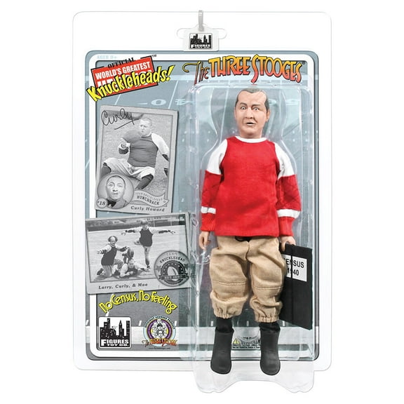 The Three Stooges No Census, No Feeling Curly 8" Action Figure