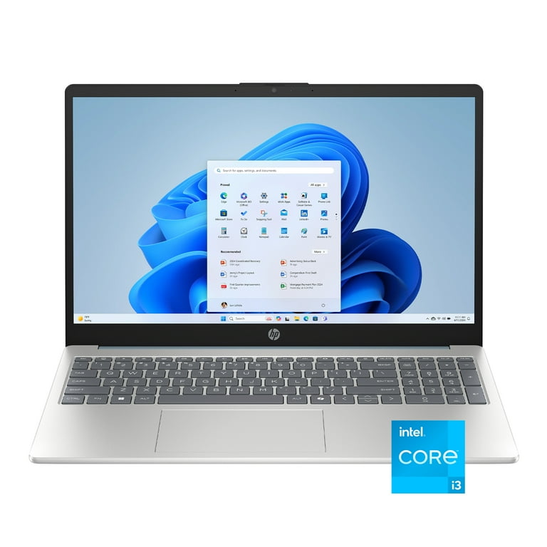 HP 15.6 inch Windows Touch Laptop Intel Core i3-N305 8GB RAM 256GB SSD Moonlight Blue