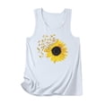 thumbnail image 1 of Camiseta Sin Mangas Para Mujer, Camisetas Sin Mangas, Blusa Informal Con Estampado de Girasol, Camisa de Cuello Redondo, Camisetas Sin Mangas Tipo Túnica Odeerbi ODB161544, 1 of 4