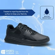 Shoes For Crews Condor II, Mens Slip Resistant Work Shoes, Water Resistant, Black