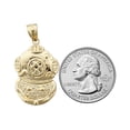 thumbnail image 3 of 14K Gold Scuba Diver Helmet Pendant, 3 of 5