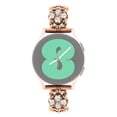 thumbnail image 3 of S2r For Garmin Forerunner 158 Approach S40 Elegant Women Pearl Four I4r Leaf Clover Stainless Steel, 3 of 3