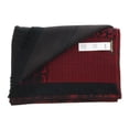 thumbnail image 4 of Roberto Cavalli ESZ060 02000 Red Wool Blend Herringbone/ Diamond Mens Scarf for mens, 4 of 5