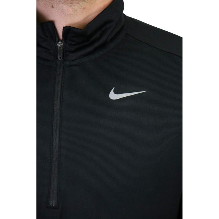 Nike Mens Tennis Element 1/2 Zip Top 3.0 BLK Medium Black