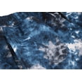 thumbnail image 3 of Men's Patterned Casual Drawstring Cotton Blend Soft Fleece Athletic Shorts (Blue, XL), 3 of 3