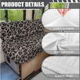 thumbnail image 5 of XYZCANDO Black Leopard Print RV Sofa Seat Cover Sofa Cushion Cover Comfortable Easy Installation Trend Print Loveseat Slipcovers Washable Couch Covers for Travel Couch, 5 of 6