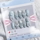 thumbnail image 2 of Juego de pegatinas de uñas de colores Cinnamoroll, resina de dibujos animados, lindo Corazón de niña dulce, manicura desmontable, estilo Ins, regalo Kawaii para niñas, 1 Juego, 2 of 4