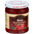 thumbnail image 2 of Reese Red Maraschino Cherries with Stem, 10-Ounces (Pack of 12), 2 of 8