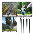 thumbnail image 4 of Miangastore 50pcs Drip Irrigation Support Stakes Irrigation Pipeline Accessory Irrigation Inserted Bracket Stakes, 4 of 9