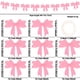 thumbnail image 3 of Lazos para decorar bodas y San Valentín | Paquete de 2 banderines de fieltro morado, rosa y rojo para pared, árbol y regalos, 3 of 7