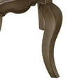 thumbnail image 2 of Wooden Arm Chairs with Button Tufting, Set of Two, Gray and Brown, 2 of 3