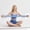Blue, variant on 25LB Figure 8 Resistance Band with Handles, Portable Elastic Fitness Band for Arm Back Shoulder Chest Full Body Home Workout for Men Women(Pink,One Size)