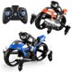 thumbnail image 4 of Motorcycle Toys Rc Four-axis 2.4g Aircraft Rechargeable Mini Motorcycle, Land-air Dual-mode Remote Control Motorcycle, 4 of 5