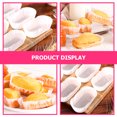 thumbnail image 5 of 2000 Pcs Baking Cup Party Decoration Brushed Cake Cups Disposable Loaf Pans Tray Bread Supplies Lining White Paper, 5 of 6