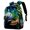 Color3, variant on Lightweight Backpack Snails School Bag Travel Laptop Daypack for Men Women Casual Rucksack