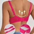 thumbnail image 7 of Hrsba Lace Bras for Women Underwire Push Up Racerback Breathable Lightweight Daily Wear Soft Flexible Support Structure, 7 of 7