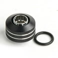 thumbnail image 3 of Dracaena 2 pack G1/4 thread to 3/8" ID, 1/2" OD PVC hose copper adapter, soft tube compression fitting for Computer water cooling system, Black, 3 of 9