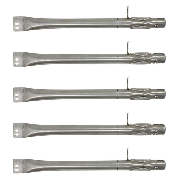 5Pack BBQ Gas Grill Tube Burner Replacement Parts for Outdoor Gourmet
