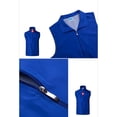 thumbnail image 5 of Men Women Casual Waistcoat Gilet Vest Jacket Sleeveless Fishing Outdoor Sport, 5 of 11