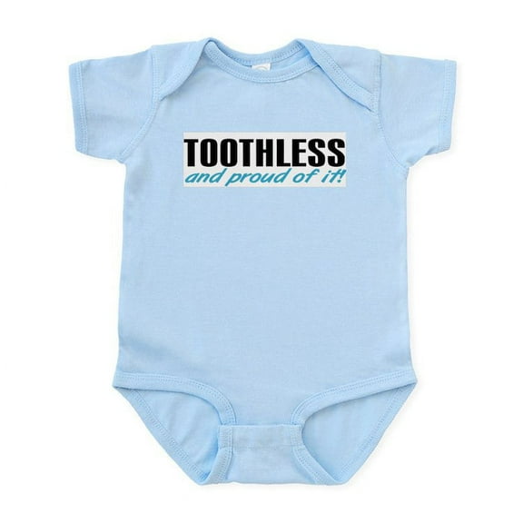 CafePress - Toothless & Proud Infant Bodysuit - Baby Light Bodysuit, Size Newborn - 24 Months