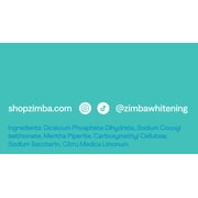 Zimba Activated Enamel Vegan Mint Teeth Whitening Powder