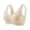 Beige13, variant on Patterned Bralettes for Women Wireless Soft Support Push Up Bras Seamless Stretchy Back Closure Push Up Bras for Daily