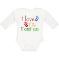 thumbnail image 3 of Inktastic I Love My Mommom Boys or Girls Long Sleeve Baby Bodysuit, 3 of 5