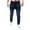 Blue, variant on QHFBli Mens Classic Slim Fit Stretchy Jeans for Men Skinny Flex Denim Pants Ripped Designer