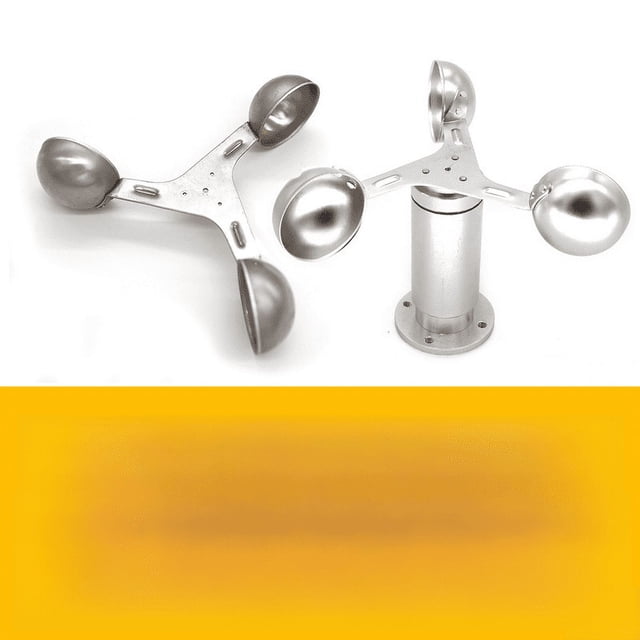 Modelo de enseñanza del sensor de viento, experimento, anemómetro, taza de viento, taza de viento de tres tazas, generación de energía, molino de viento, velocidad del viento, dirección del viento