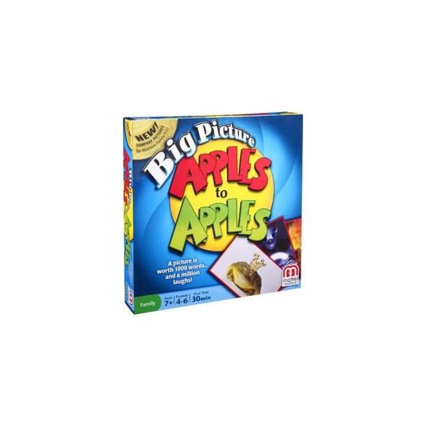 Mattel Brands Apples To Apples Big Picture Game