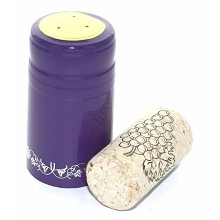 

Home Brew Ohio Professional Cork-PVC Package (Purple with Silver Grapes)