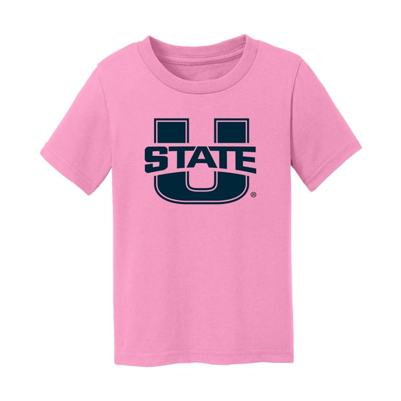Infant Chad & Jake Pink Utah State Aggies Primary Logo T-Shirt