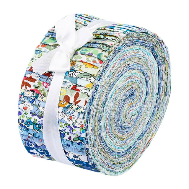 GUOOL Rouleaux de Gelée Rouleaux de Gelée Bandes pour Anniversaire Patchwork Courtepointe 45 Bandes