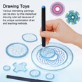 thumbnail image 1 of WALFRONT Kids Intellectual Drawing Toys Children Painting Board Ruler Art Desinger Model Tools for Kids Children Baby, 1 of 5