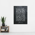 thumbnail image 2 of John 14:27 Peace I leave With You Peace I Give You Christian Bible Verse Quote Scripture Typography Extra Large XL Wall Art Poster Print, 2 of 3