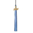thumbnail image 4 of Class Act Graduation Graduation Tassel - 2022 - Silver Charm - 3 Color, Navy / Light Blue / Gold, 4 of 9