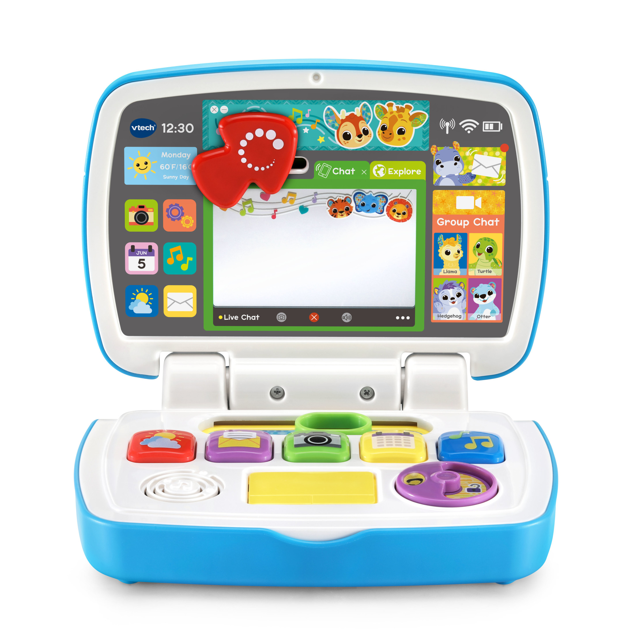 VTech Toddler Tech Laptop, Interactive Learning Toy photo 8