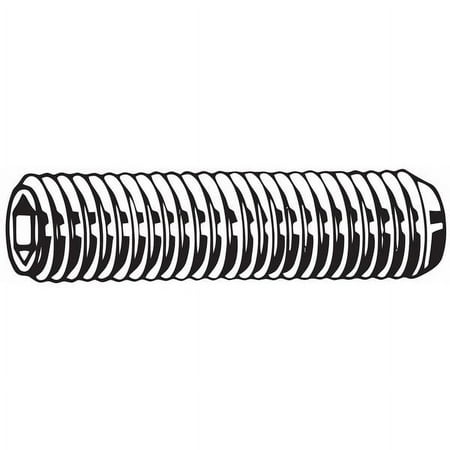 Socket Set Screw,Gr M12,Cup,12mm L,PK25 M07840.120.0012