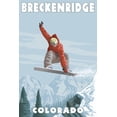 thumbnail image 4 of Breckenridge, Colorado, Snowboarder Jumping (19x27 inches, Premium 500 Piece Jigsaw Puzzle for Adults and Family, Made in USA), 4 of 4