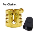 thumbnail image 1 of Sax Mouthpiece Clamp Reed Clip Clarinet Soprano Alto Tenor Sax with Rubber Cover, 1 of 6
