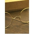 thumbnail image 4 of Agstum Retro Round Silver Wire Rim Eyeglasses Optical Glasses Frame without Nose Pads, 4 of 6