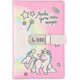 thumbnail image 1 of A5 Secret Diary Notebook, Smart Pu Journals With Lock For Children Adults (d), 1 of 5