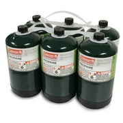Coleman Propane Camping Gas Cylinder 6-Pack