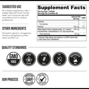 Triquetra Health TQ-Advanced Black Seed Oil Softgels