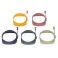 thumbnail image 4 of Handle Egg Frying Rings, High Temperature  Flexible Handle Omelet Rings Dishwasher Safe 5 PCS Anti Scalding Silicone  for Home, 4 of 8