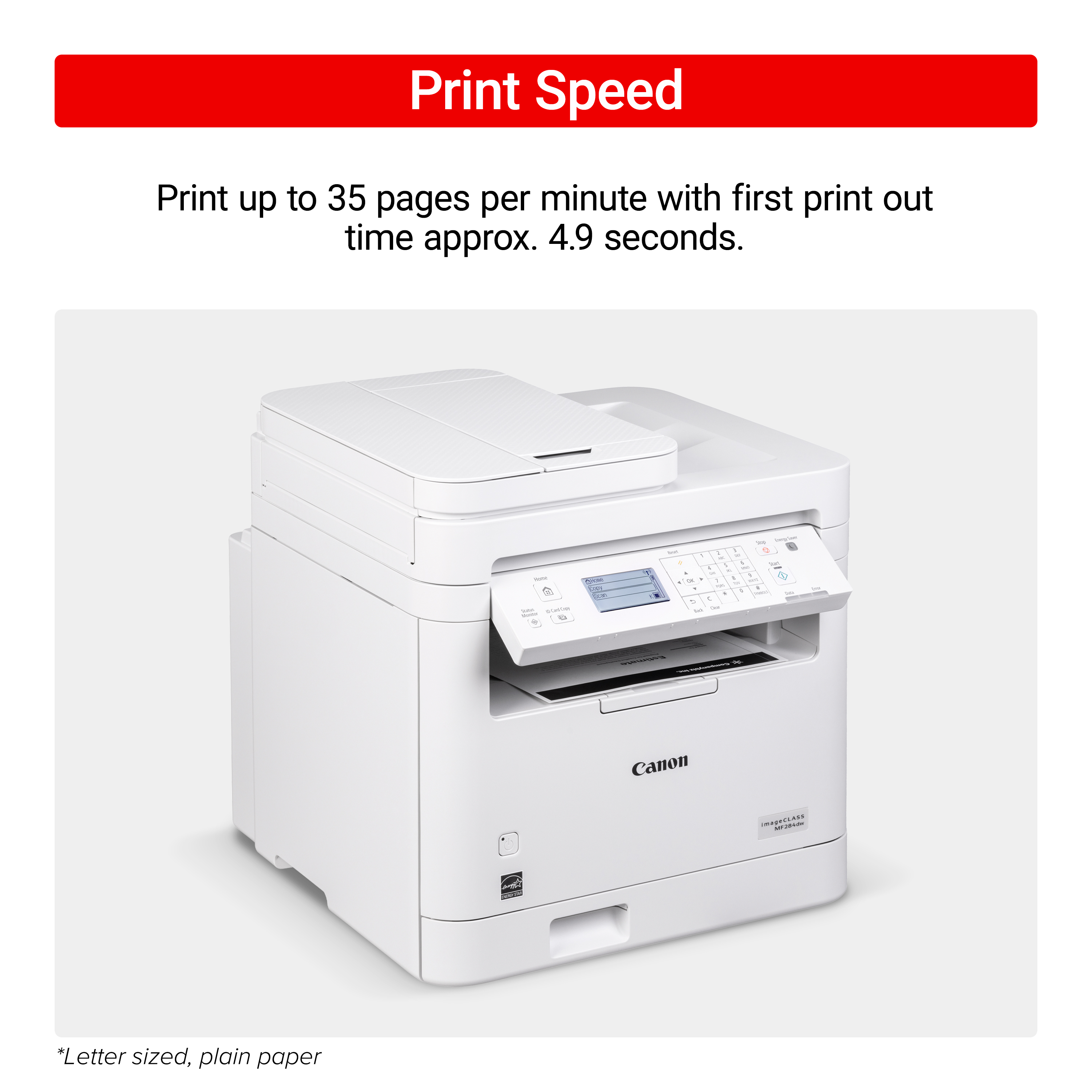 Canon ImageCLASS MF284dw Wireless Laser Printer photo 7