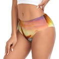 thumbnail image 2 of Balery Starfish Sunset Sea Beach Ropa Interior de Algodón para Mujer con Dibujo – Braguitas Cómodas y Elásticas, Estilo Clásico-X-Small, 2 of 6