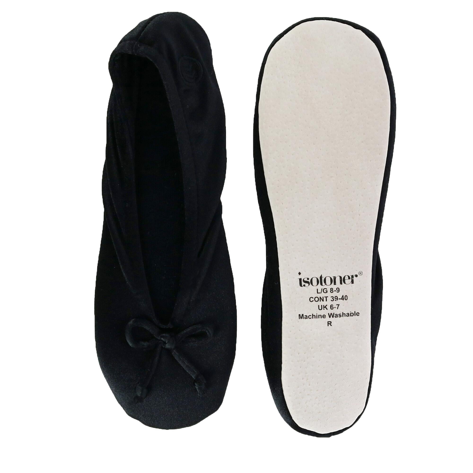 isotoner bridal slippers