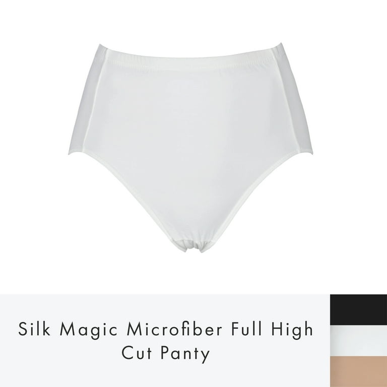 Elita Women's 'Silk Magic' Microfiber Full High Cut Panty